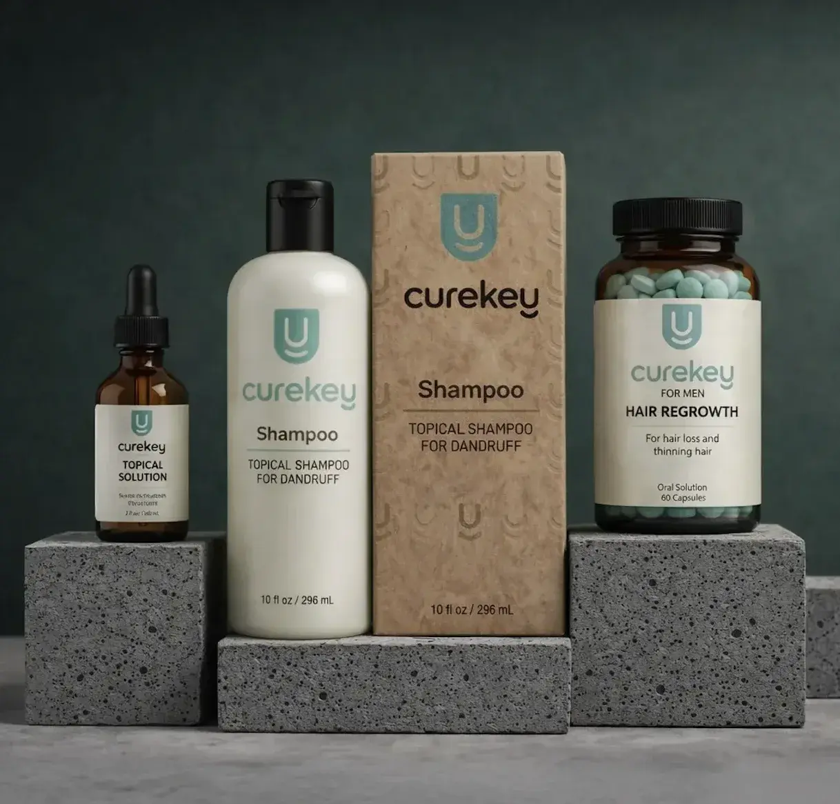 Curekey hair loss treatment products